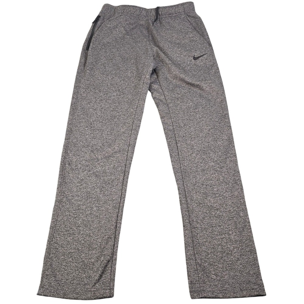 Nike Mens Therma-FIT Training Pants Gray Heather Fleece DQ4856-071 Small
